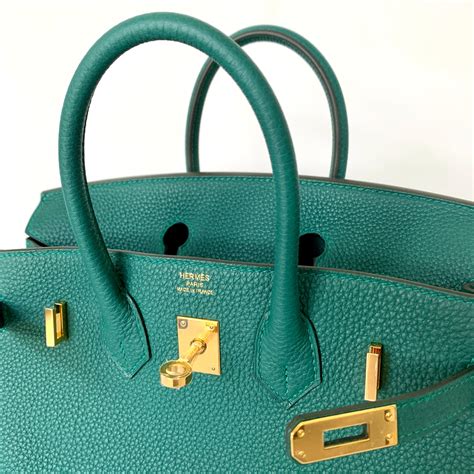 Hermes Birkin Malachite 